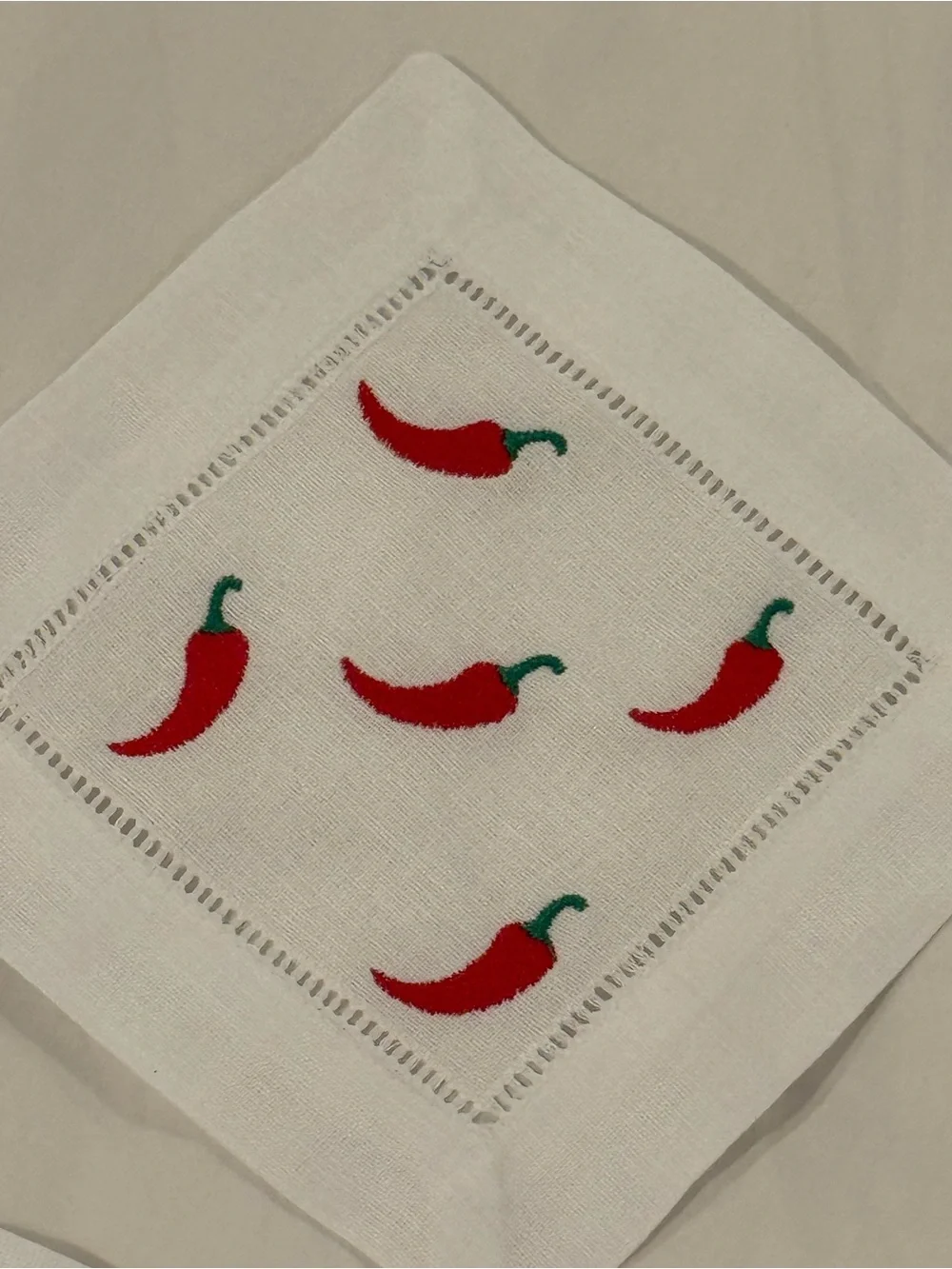 Spicy Skinny Cocktail Napkins